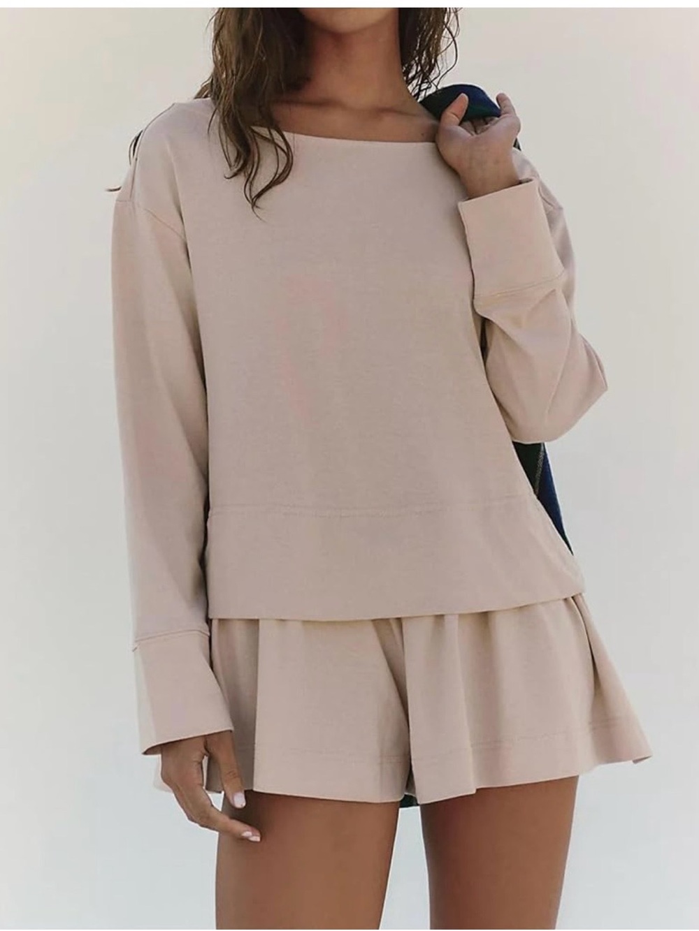 Beige Lounge Romper